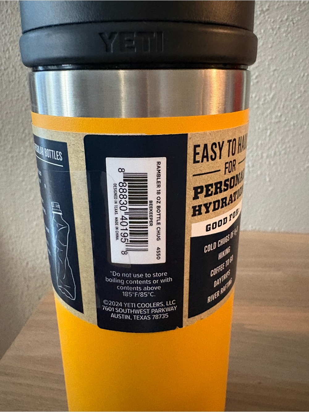 YETI Rambler 18 oz Bottle - Beekeeper - Picture 2 of 2
